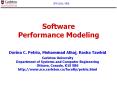 Software Performance Modeling PowerPoint PPT Presentation