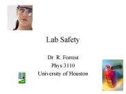 Lab Safety