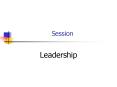 Leadership PowerPoint PPT Presentation