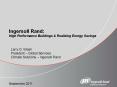 Ingersoll Rand: High Performance Buildings PowerPoint PPT Presentation