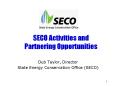 SECO Activities and Partnering Opportunities PowerPoint PPT Presentation