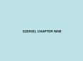 EZEKIEL CHAPTER NINE PowerPoint PPT Presentation