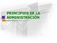 PRINCIPIOS DE LA ADMINISTRACI