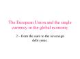 The European Union and the single currency in the global economy PowerPoint PPT Presentation