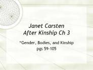Janet Carsten After Kinship Ch 3