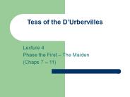 Tess of the D