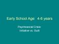 Early School Age: 4-6 years PowerPoint PPT Presentation