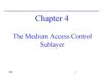 The Medium Access Control Sublayer PowerPoint PPT Presentation