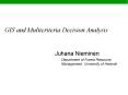 GIS and Multicriteria Decision Analysis PowerPoint PPT Presentation