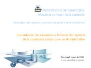 UNIVERSIDAD DE GUAYAQUIL Maestr