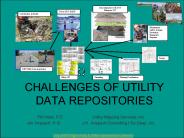 CHALLENGES OF UTILITY DATA REPOSITORIES