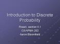 Introduction to Discrete Probability PowerPoint PPT Presentation