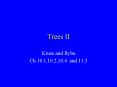 Trees II PowerPoint PPT Presentation