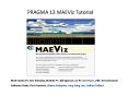 PRAGMA 13 MAEViz Tutorial PowerPoint PPT Presentation
