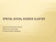 Spatial social science cluster