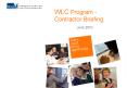 WLC Program - Contractor Briefing PowerPoint PPT Presentation