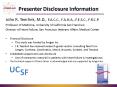 Presenter Disclosure Information PowerPoint PPT Presentation