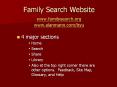 Family Search Website www.familysearch.org  www.alanmann.com/byu PowerPoint PPT Presentation