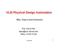 VLSI Physical Design Automation
