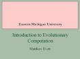 Introduction to Evolutionary Computation PowerPoint PPT Presentation