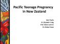 Pacific Teenage Pregnancy in New Zealand PowerPoint PPT Presentation