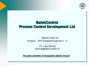 BatchControl Process Control Development Ltd