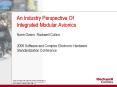 An Industry Perspective Of Integrated Modular Avionics PowerPoint PPT Presentation