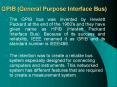 GPIB (General Purpose Interface Bus) PowerPoint PPT Presentation