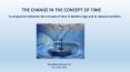 THE CHANGE IN THE CONCEPT OF TIME PowerPoint PPT Presentation
