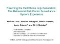 Reaching the Cell Phone only Generation: The Behavioral Risk Factor Surveillance System Experience PowerPoint PPT Presentation