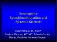 Seronegative Spondyloarthropathies and Systemic Sclerosis PowerPoint PPT Presentation