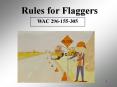 Rules for Flaggers PowerPoint PPT Presentation