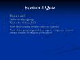 Section 3 Quiz PowerPoint PPT Presentation