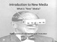 Introduction to New Media PowerPoint PPT Presentation