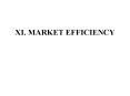 XI. MARKET EFFICIENCY PowerPoint PPT Presentation