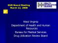 DUR Board Meeting March 12, 2008 PowerPoint PPT Presentation