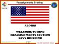 Reassignments Briefing PowerPoint PPT Presentation