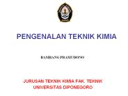 PENGENALAN TEKNIK KIMIA