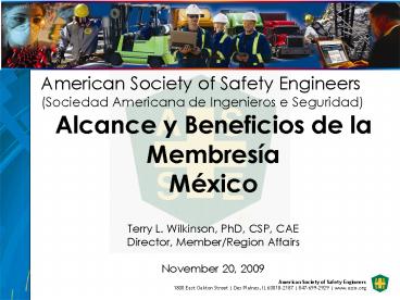 American Society of Safety Engineers