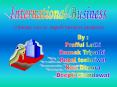 International Business PowerPoint PPT Presentation