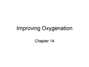 Improving Oxygenation