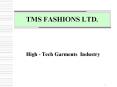 TMS FASHIONS LTD. PowerPoint PPT Presentation