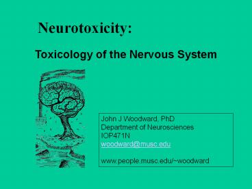Neurotoxicity: