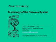 Neurotoxicity:
