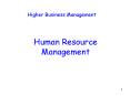 Higher Business Management PowerPoint PPT Presentation
