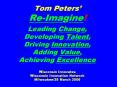 Tom Peters PowerPoint PPT Presentation