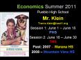 Economics Summer 2011 PowerPoint PPT Presentation