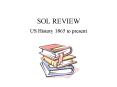 SOL REVIEW PowerPoint PPT Presentation