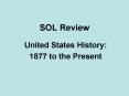 SOL Review PowerPoint PPT Presentation