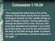 Colossians 1:19-24